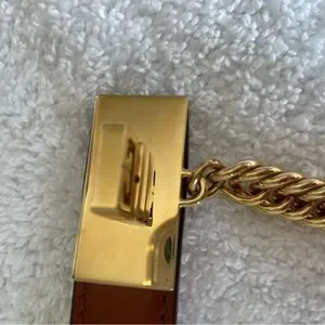 Givenchy | Accessories | Givenchy Aw 29 Chain Leather Belt  display picture 1
